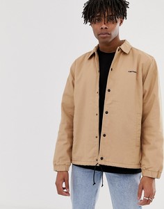 Коричневая спортивная куртка Carhartt WIP-Коричневый