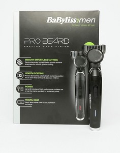 Триммер для бороды с вилкой британского стандарта BabylissMEN Pro-Бесцветный