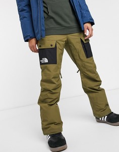 Лыжные брюки цвета хаки The North Face Slashback-Черный