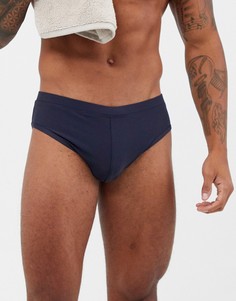 Темно-синие плавки ASOS DESIGN-Темно-синий