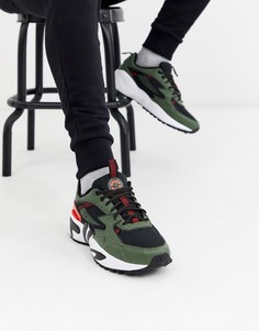 Кроссовки оливкового цвета Fila Mindblender AT-Зеленый