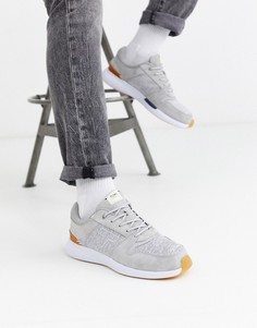 Светло-серые замшевые кроссовки Toms-Серый