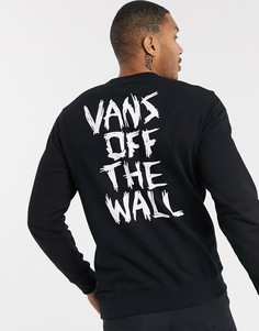 Черный свитшот Vans