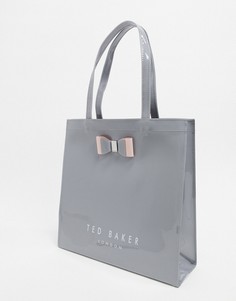 Большая мягкая сумка Ted Baker - sofcon-Серый