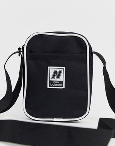 Черная классическая сумка через плечо New Balance-Черный
