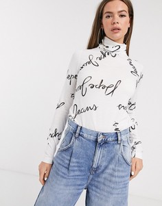 Водолазка с логотипом Pepe Jeans-Белый