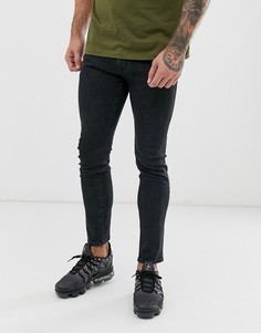 Черные джинсы скинни Wrangler Bryson-Черный