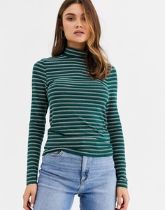 Водолазка в полоску ASOS DESIGN-Мульти