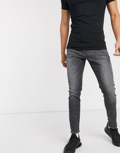 Серые джинсы скинни BOSS-Серый