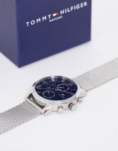 Серебристые часы Tommy Hilfiger 1791398 Kane-Серебряный