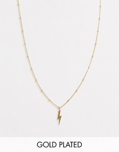 Серьги-подвески с искусственным жемчугом Pieces-Золотой Orelia