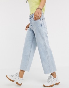 Широкие укороченные джинсы Cheap Monday - Ally-Синий