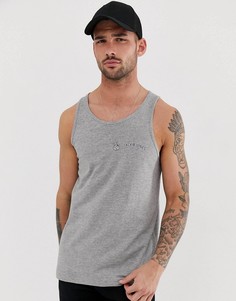 Майка с логотипом Jack & Jones-Серый