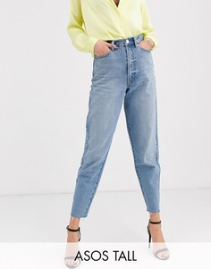 Синие джинсы бойфренда ASOS DESIGN Tall-Синий