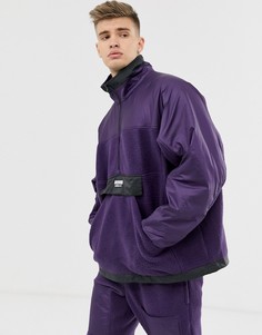 Свитшот с молнией и логотипом adidas Originals ryv-Мульти