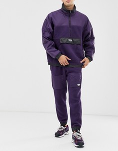Фиолетовые флисовые джоггеры adidas Originals-Фиолетовый