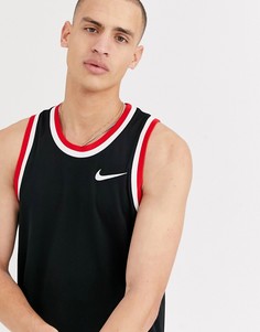 Черная майка Nike Basketball-Черный
