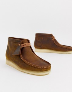 Ботинки Clarks Originals wallabee-Коричневый