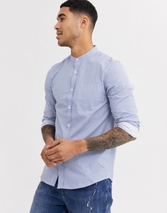 Оксфордская рубашка в полоску Brave Soul-Белый