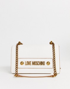 Сумка через плечо Love Moschino-Белый