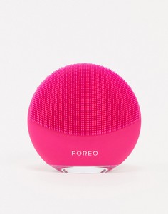 Очищающая электрическая мини-щеточка для лица цвета фуксии Foreo LUNA mini 3-Бесцветный