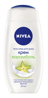 Гель для душа NIVEA Карамболь 250 мл