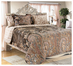 Наволочка Текс-Дизайн бежевый, коричневый 50x70