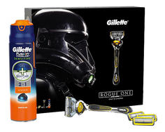 Подарочный набор Gillette Fusion ProShield Chill бритва и гель ActiveSport