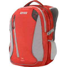 Рюкзак Nova Tour Агент серый/красный 34 л