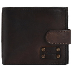 Портмоне мужское Ashwood Leather AL1780/102 коричневое