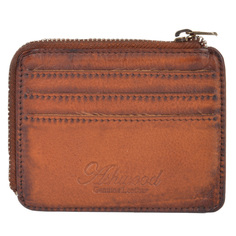 Портмоне мужское Ashwood Leather AL1364/106 коричневое
