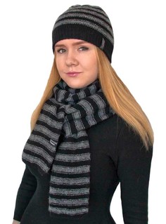 Шарф женский Enrico Coveri ART-1076 черный черный