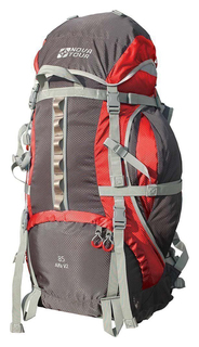 Туристический рюкзак Nova Tour Альфа V2 85 л серый/красный