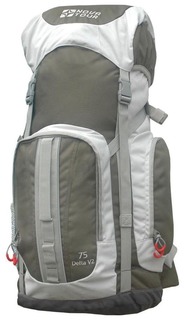 Туристический рюкзак Nova Tour Дельта V2 75 л серый/олива