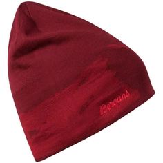 Шапка Bergans Ski малиновый 58