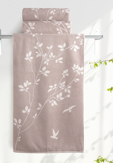 Банное полотенце Aquarelle Форест коричневый