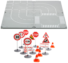 Набор деталей дорожного полотна SIKU 5598 парковка