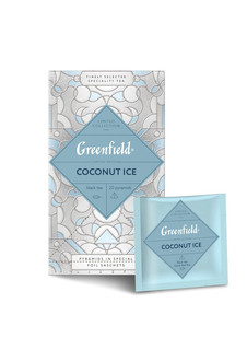 Чай черный Greenfield Coconut Ice в пирамидках 20 штук