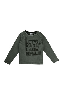 Лонгслив KARL LAGERFELD KIDS