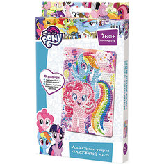 Алмазная мозаика My little pony "Радужный мир", 10х15 см Origami