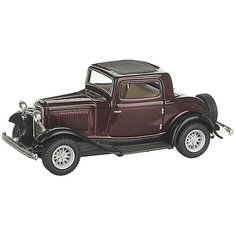 Металлическая машинка Serinity Toys Ford Купе, бордовая