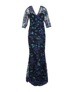 Длинное платье Marchesa Notte