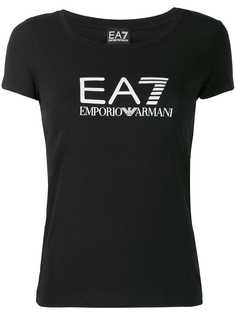 Ea7 Emporio Armani футболка с логотипом