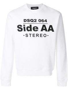 Dsquared2 side AA logo sweatshirt