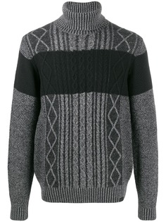 Trussardi Jeans вязаный джемпер свободного кроя