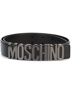 Moschino ремень с бляшкой-логотипом