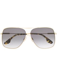 Victoria Beckham солнцезащитные очки в массивной оправе