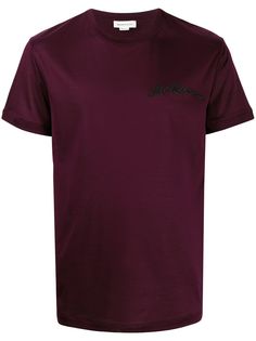 Alexander McQueen embroidered logo T-shirt