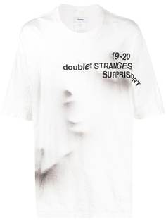 Doublet футболка оверсайз с принтом