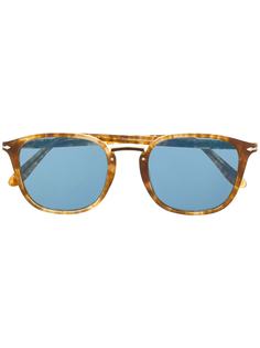 Persol солнцезащитные очки в прямоугольной оправе